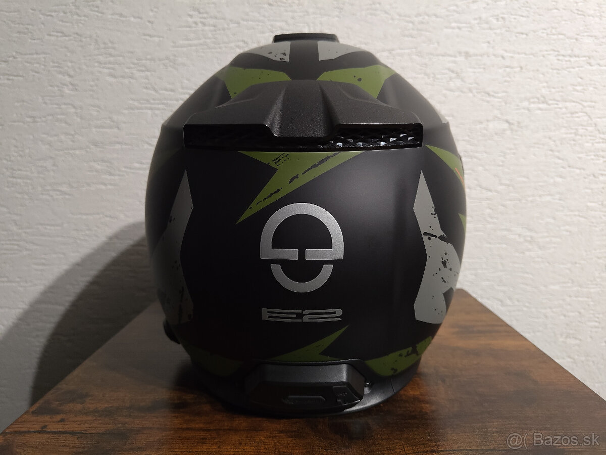 Schuberth E2 EXPLORER Green + interkom - 4