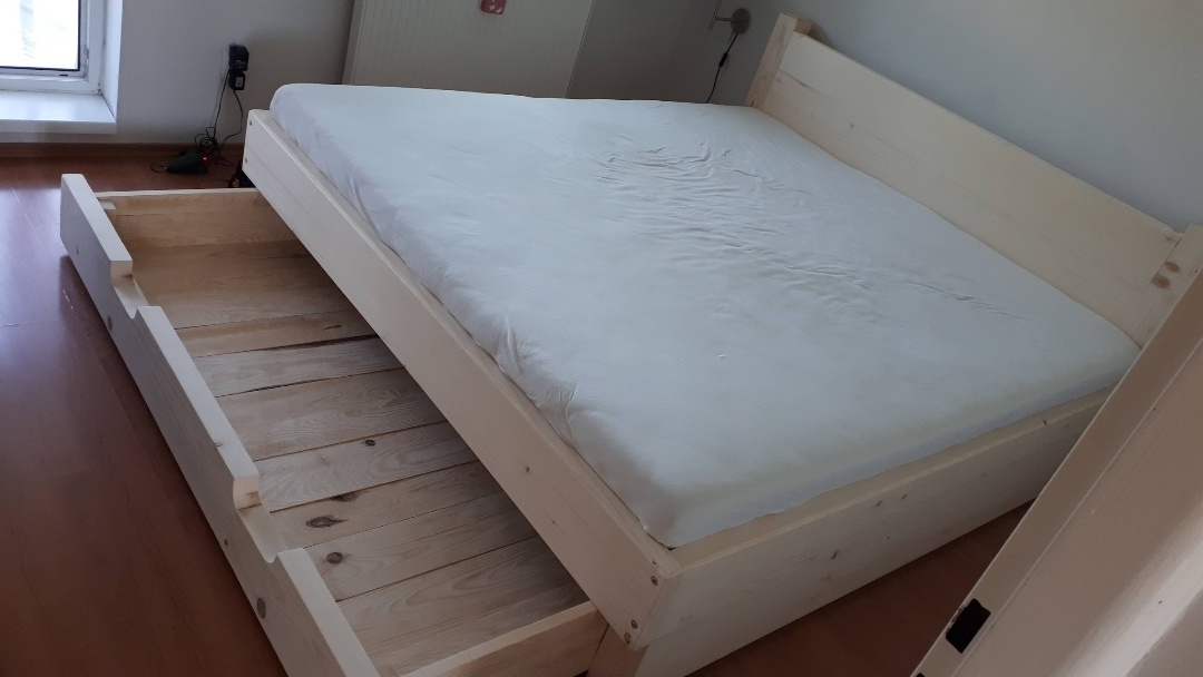 Manzelska postel .Massiv 180x200 - 4