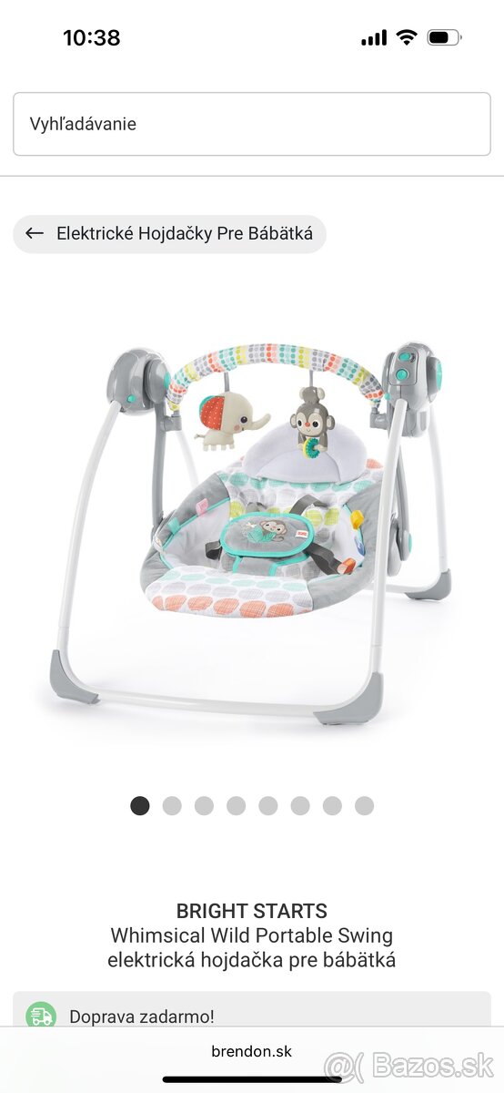 Hojdačka /kresielko - 4