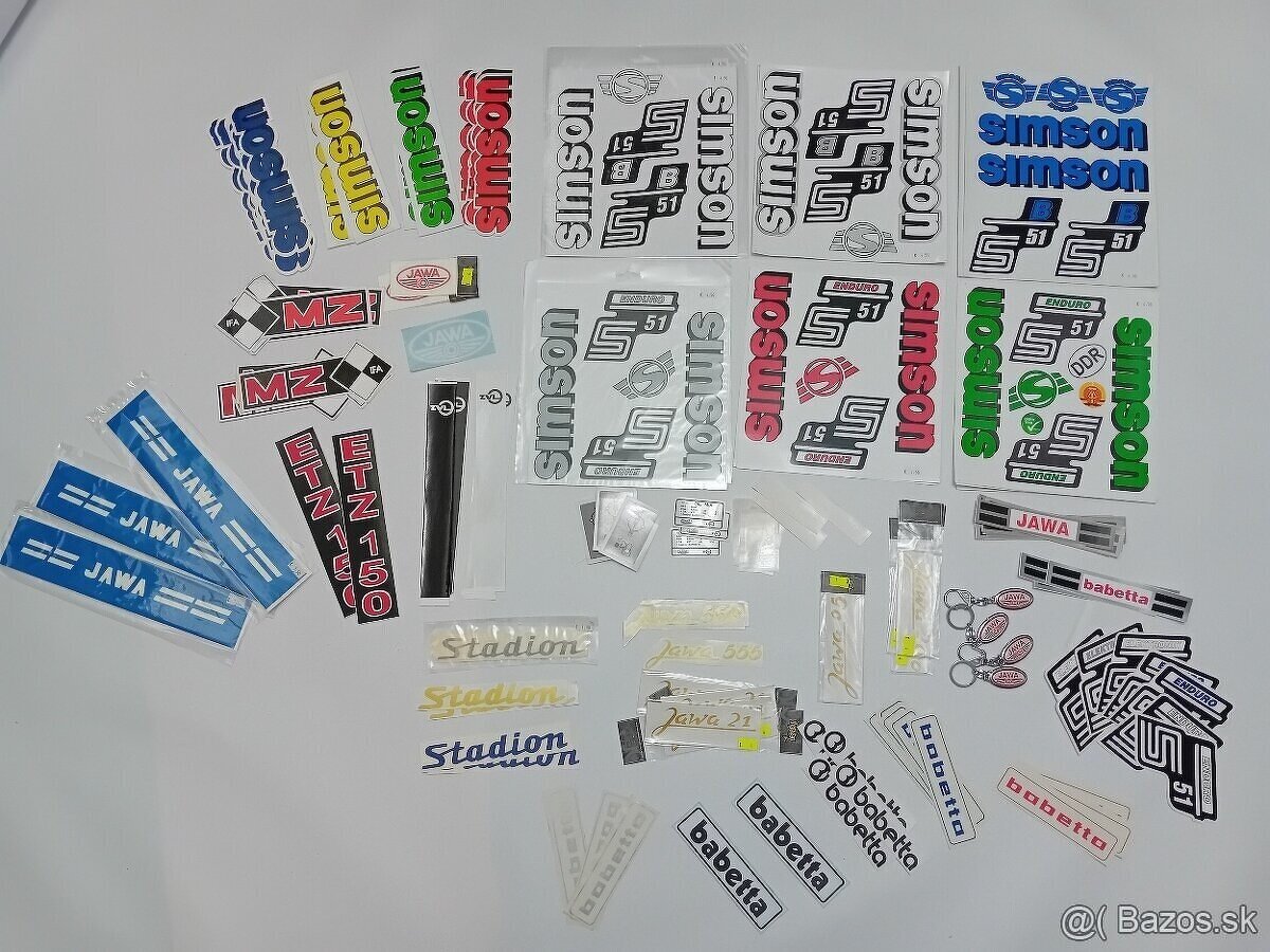 Jawa/Babetta/Simson # POLEP,NÁLEPKY - 4