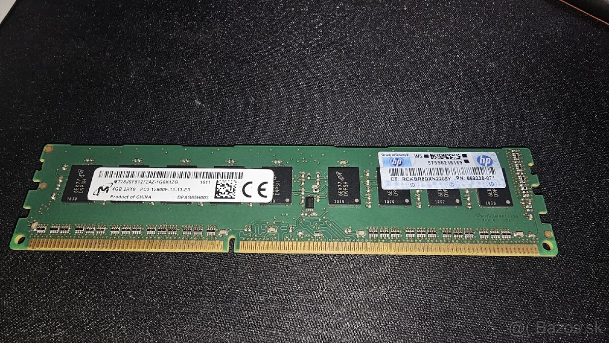 DDRIII RAMKY 4GB - 4