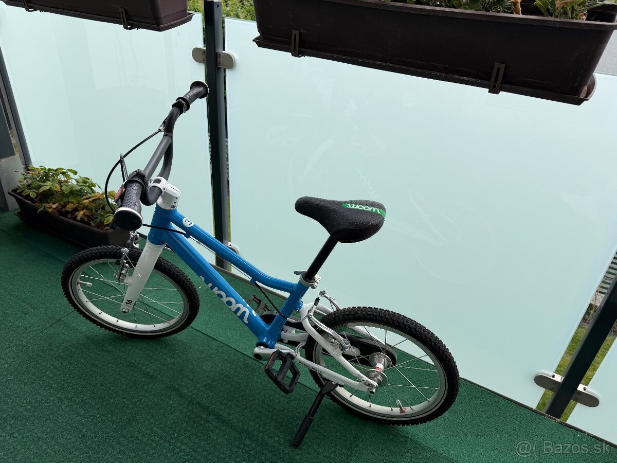 Predám detský bicykel Woom 3 - modrý - 4
