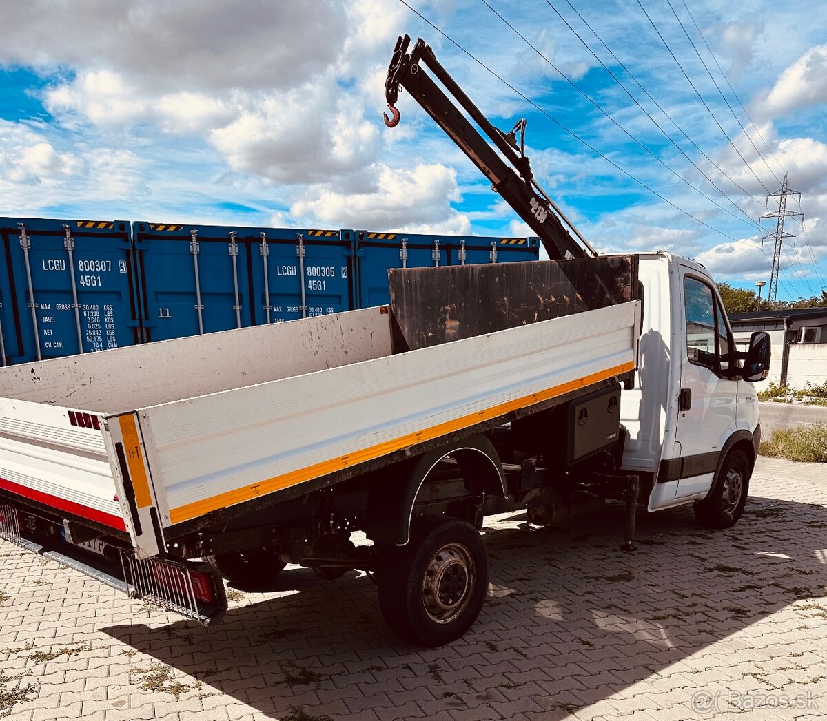 Iveco Daily vyklapač,hydraulicka ruka - 4