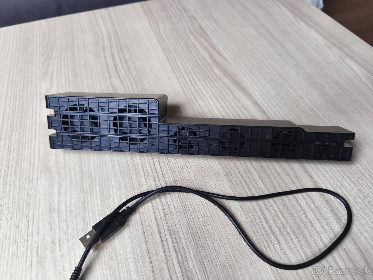 Aktívny chladič PS4 Pro - 5x ventilátor, Automatický režim - 4
