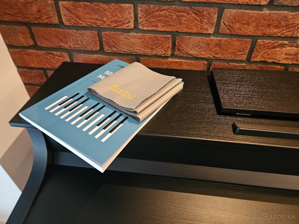 Klavír Yamaha Digitálne piano Black - 4