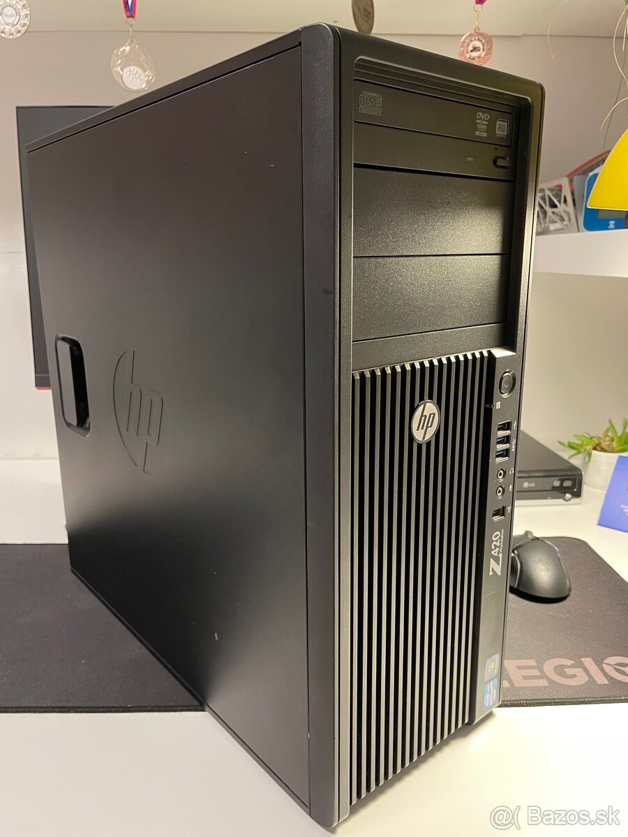 HP Z420 Workstation / 8 Jadier / 16 Vlákien / 16 Gb RAM - 4