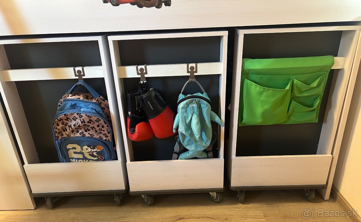 Detská poschodová posteľ VOX s úložnými priestormi - 4