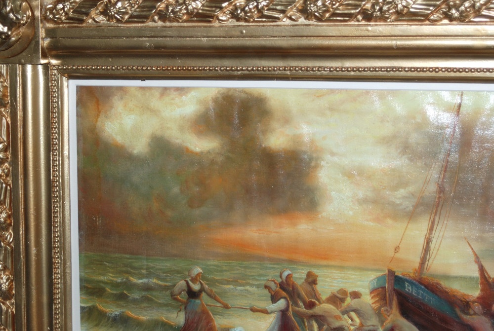 OBRAZ - Olejomaľba - Rybári pri západe slnka - 4