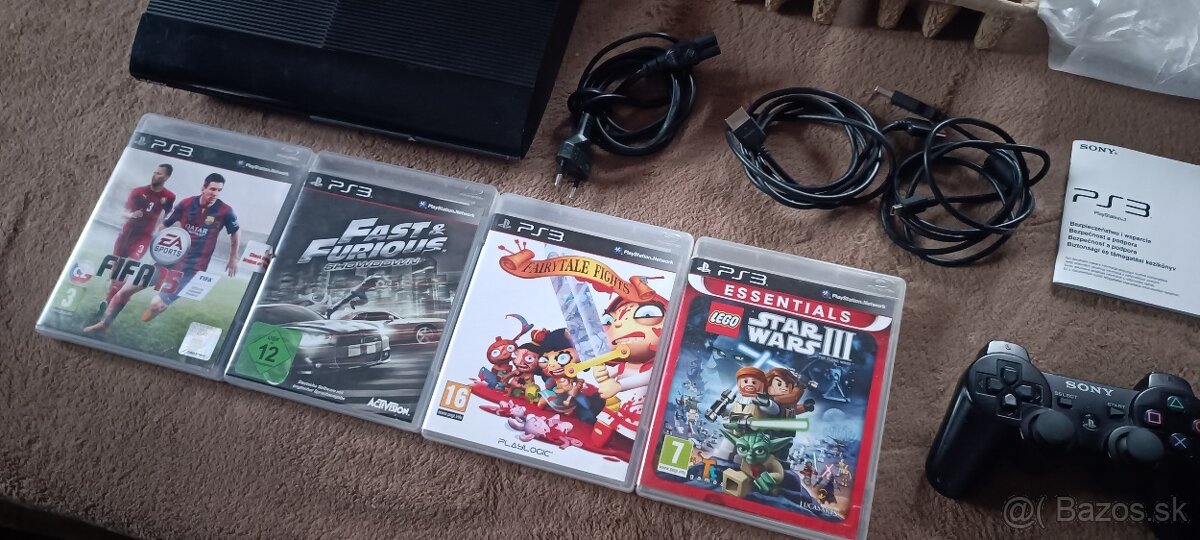 Ps3 super slim s hrami - 4