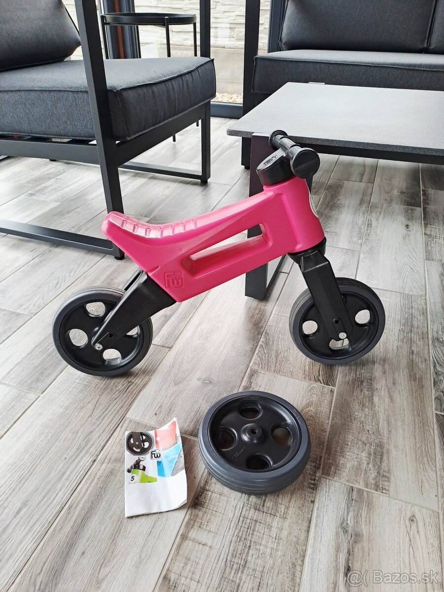 Funny wheels 2v1 odrazadlo / trojkolka - 4