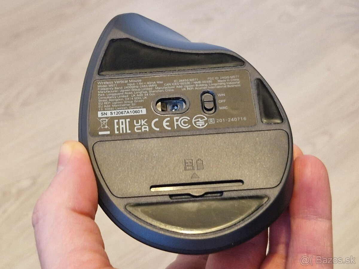 Vertikálna myš UGREEN M571 - 4