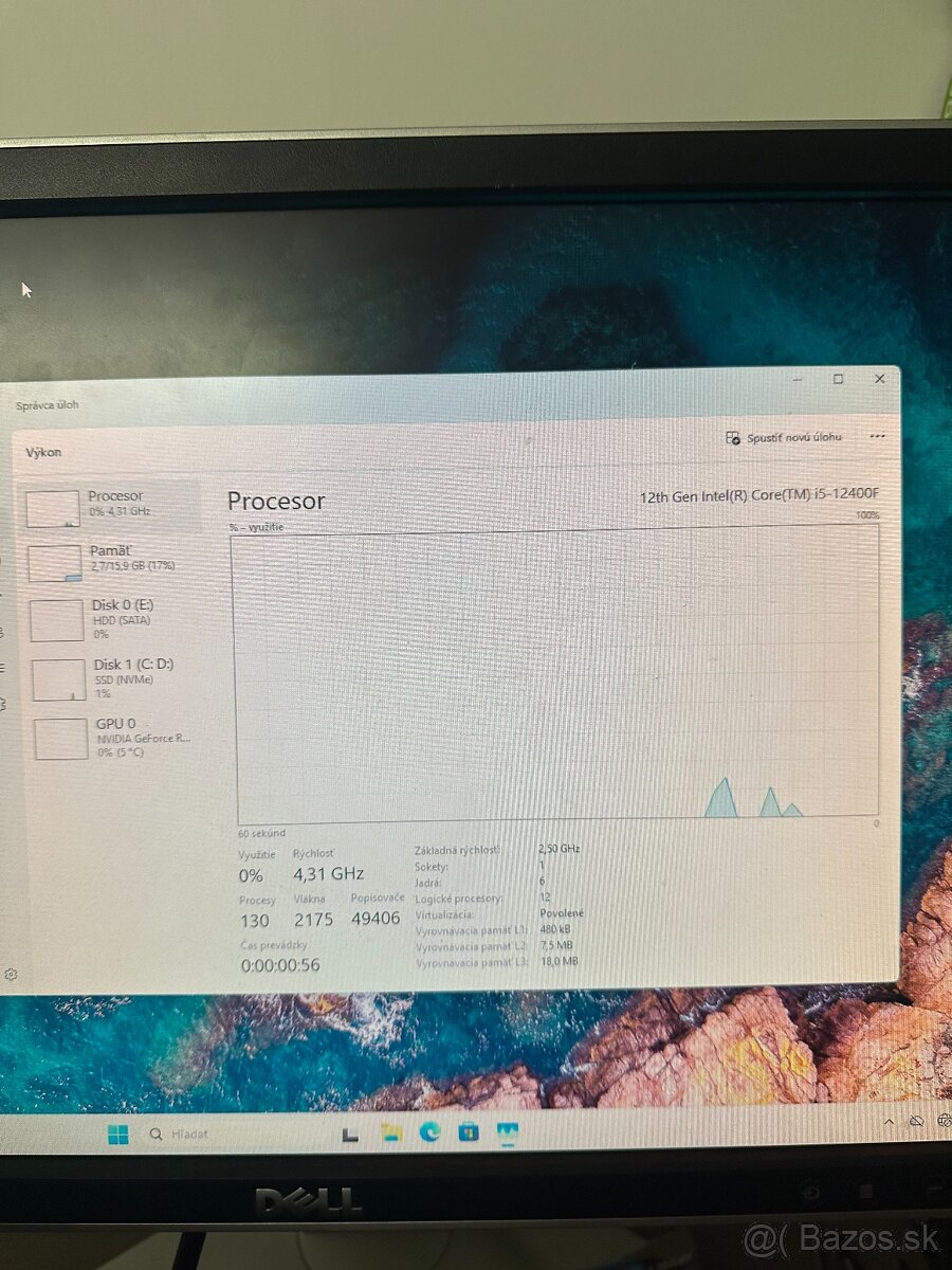 I5-12400f / RTX 3060ti / 16GB RAM - 4