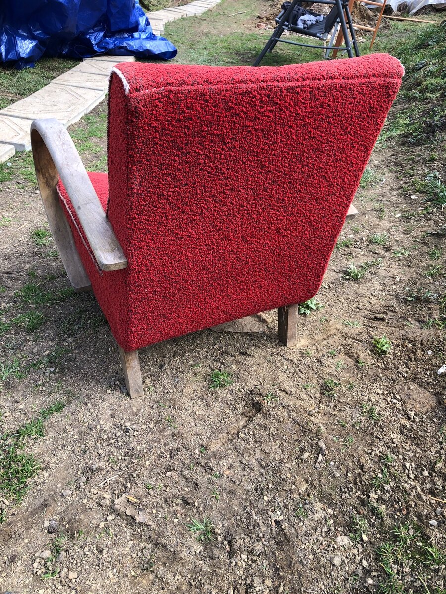 Halabala kreslá - Art deco - 4