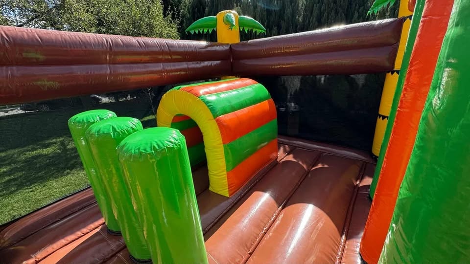 Nafukovací hrad DINO PARK 5×5 m - 4