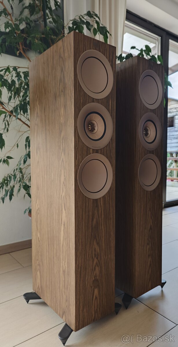 KEF R7 barva ořech - 4
