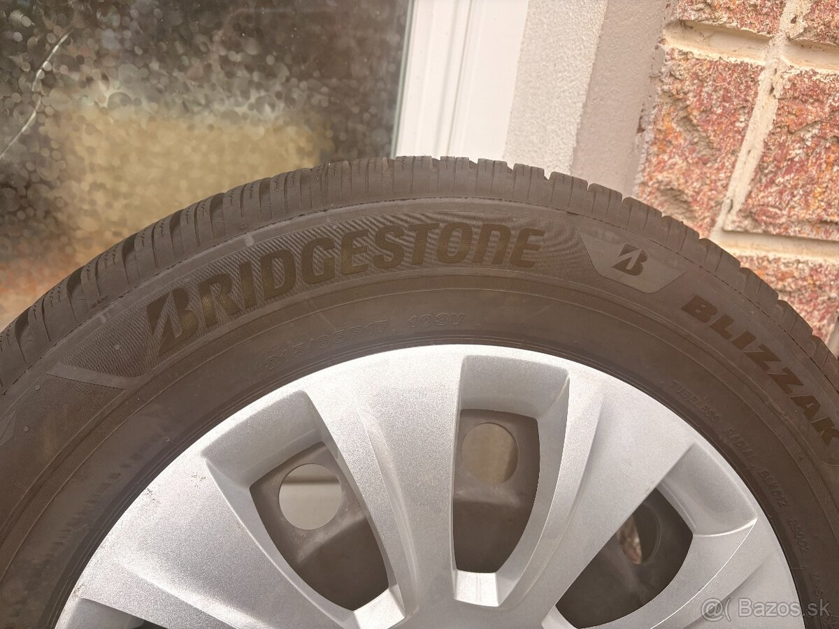 Zimná sada kolies Škoda 215/65 R17 - 4