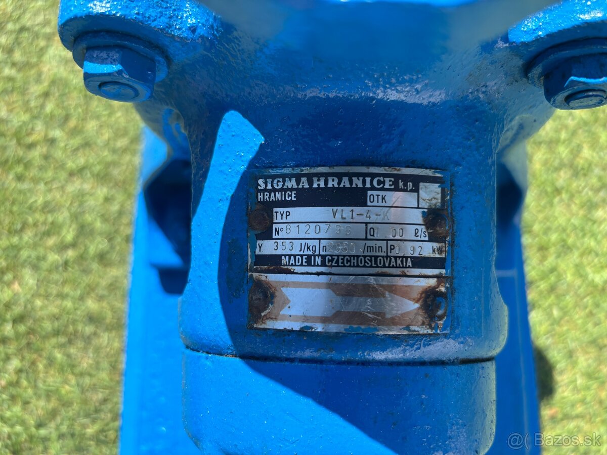 Priemyselné 3 turbínové čerpadlo s el. motorom 2,2 kW. - 4