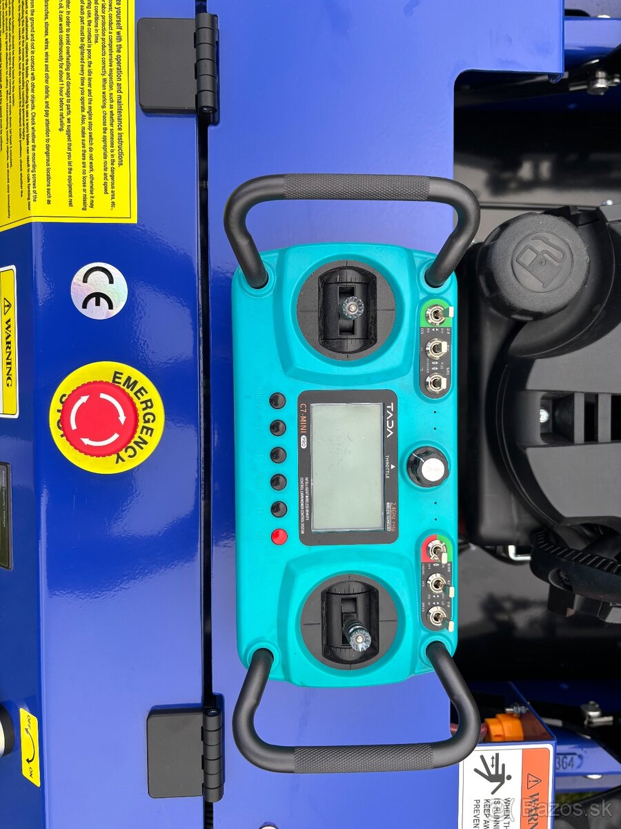 Svahové kosačky na diaľkové ovládanie - 4