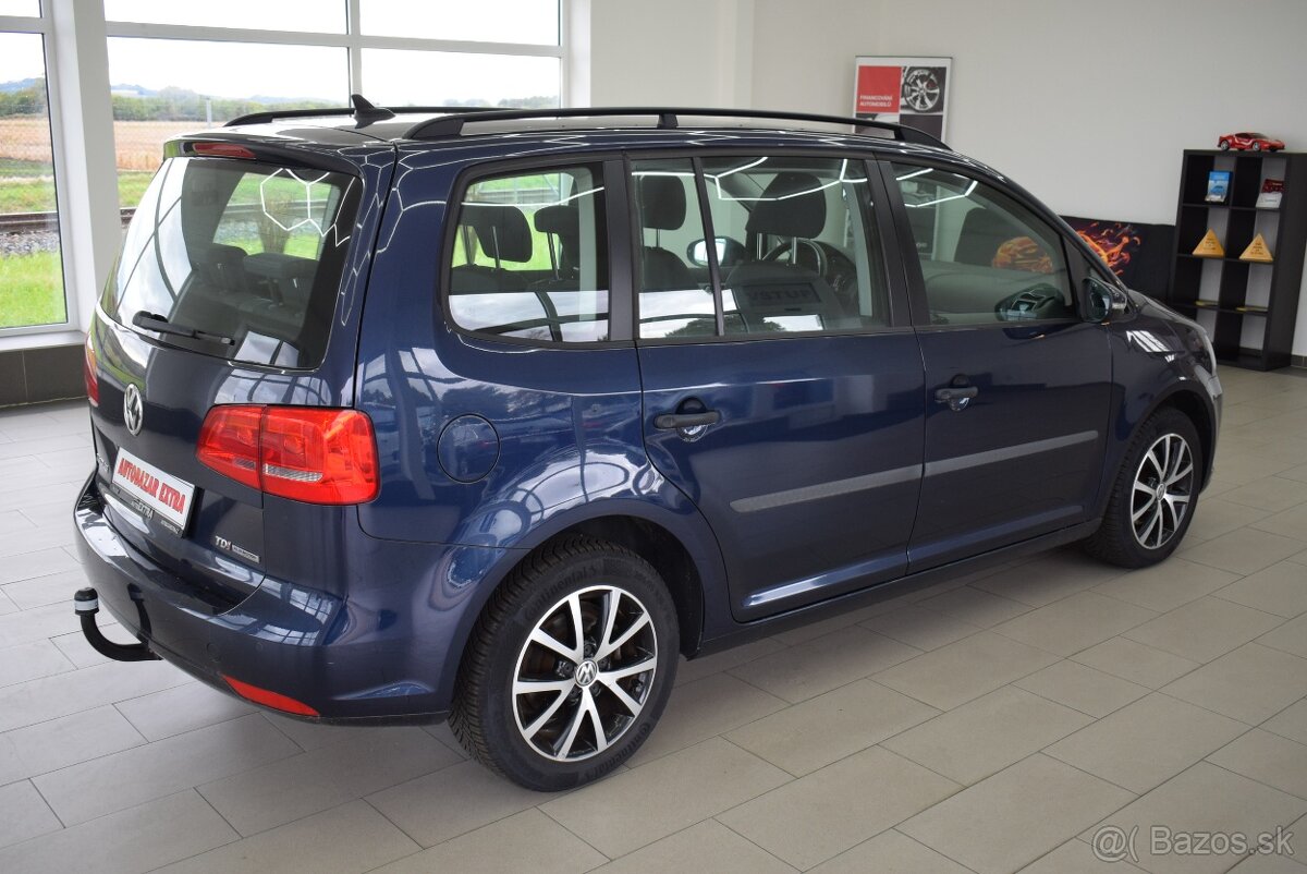 Volkswagen Touran 1,6 TDi 77 kW, 7-míst,NAVI,1.maj., - 4