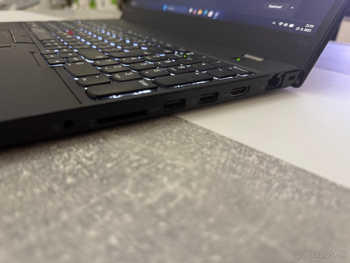 Lenovo ThinkPad T570 i5/16GB/256GB – výkon na programovanie - 4