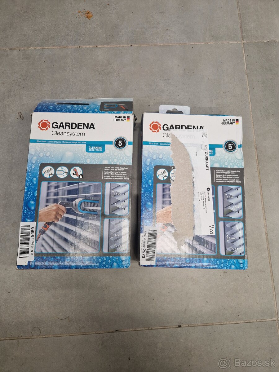 Gardena kefa na žalúzie - 4