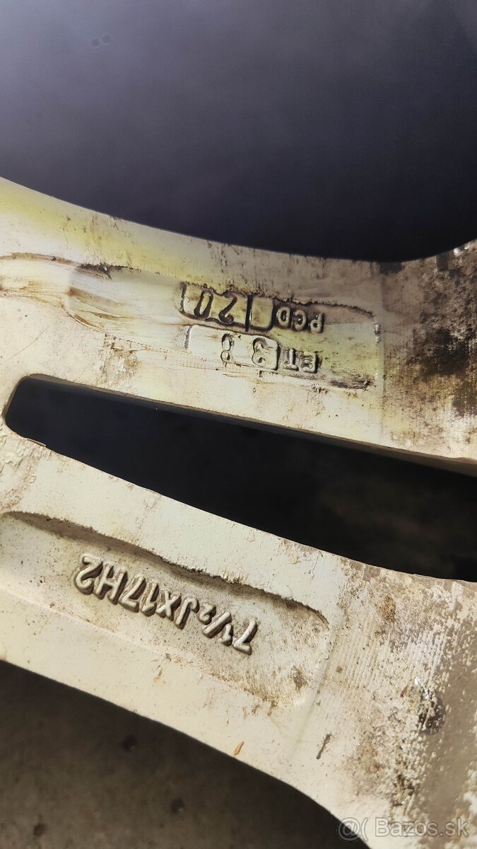 Zimná sada pre VW T5, BMW....5x120 R17, pneu 235/55 R17 103V - 4