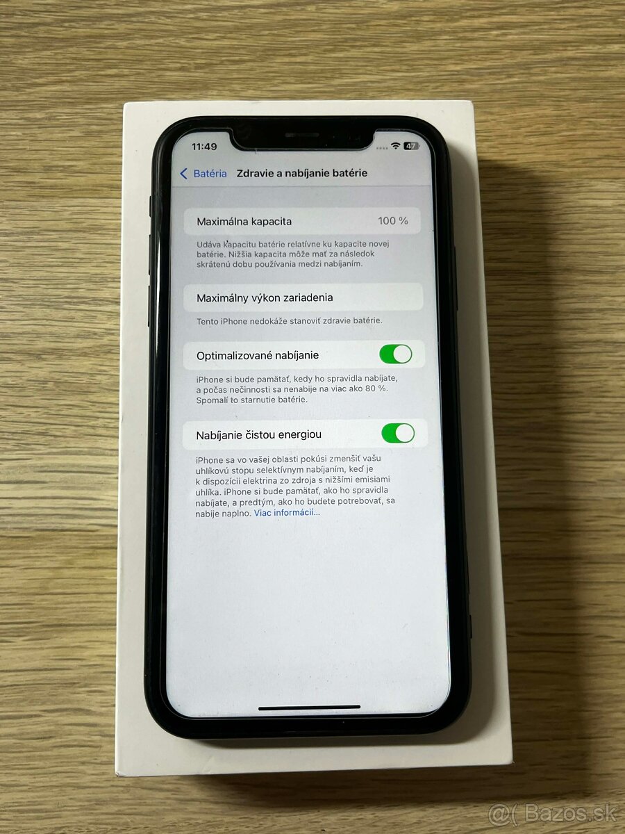 iPhone XR 128GB 100% BATERKA - 4