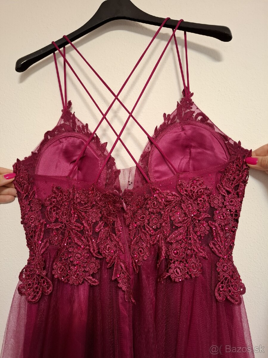 Spoločenské šaty stužková/ples/svadba - 4