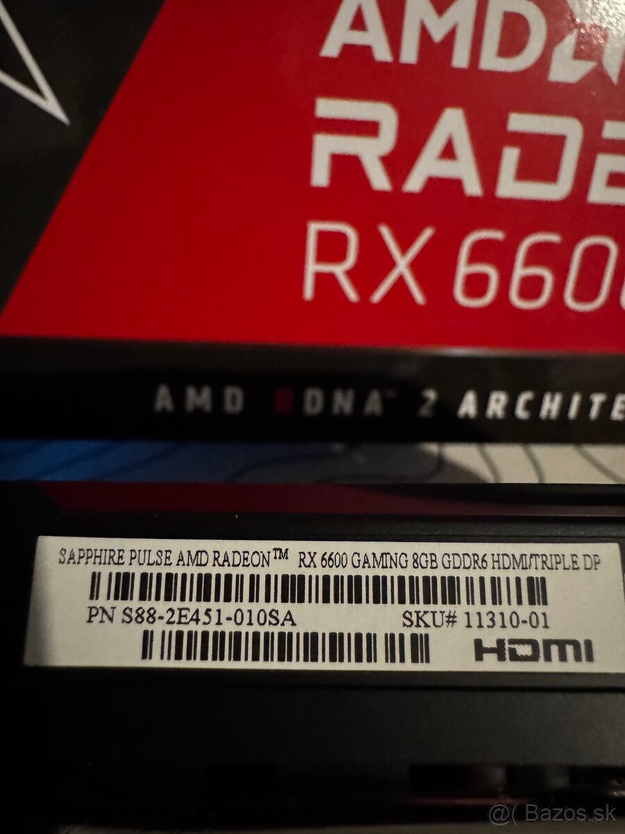 AMD RX 6600 8gb - 4