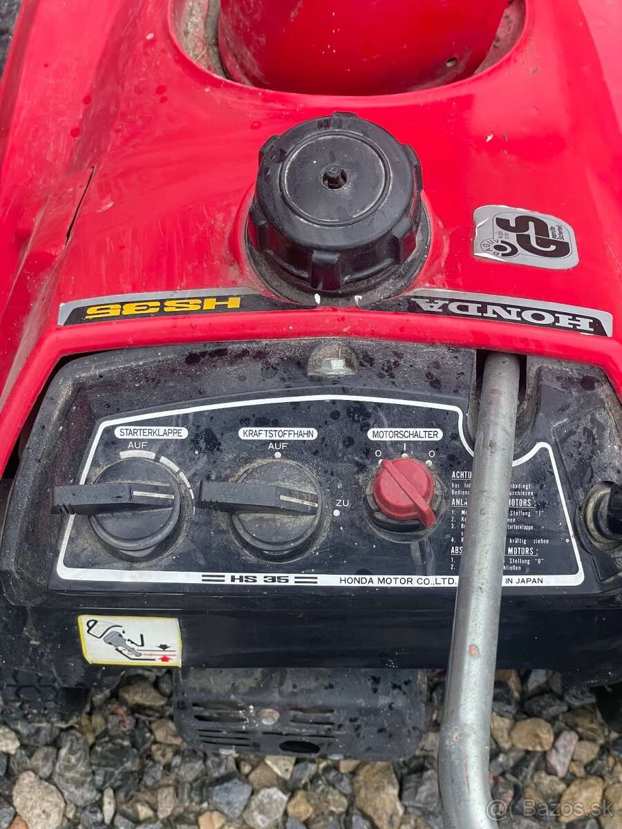 Predám snežnú frézu Honda HS35 - 4