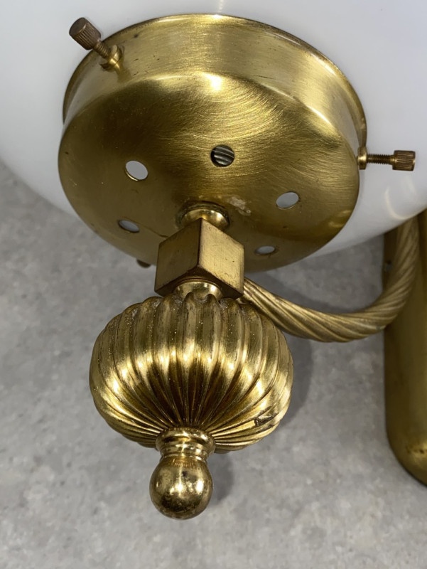 nástenná dvojguľová lampa - 4