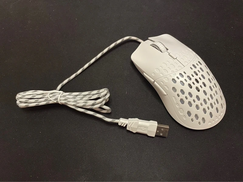 Herná myš Raiku G701 Biela - 4