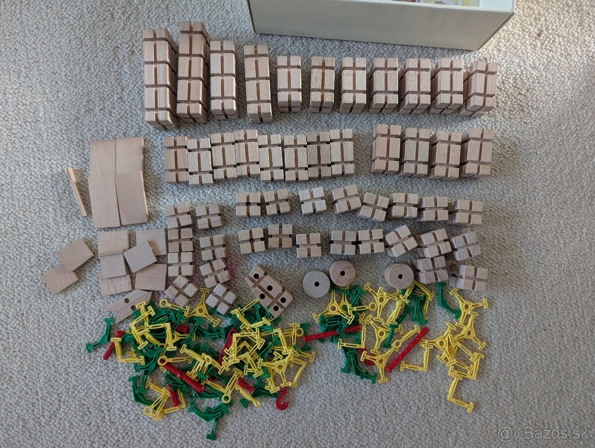 Drevená stavebnica Veva Pedro - 4