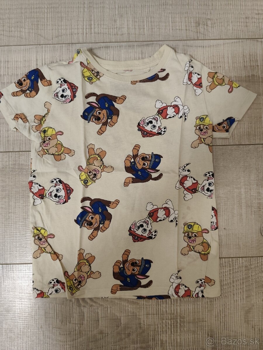 Chlapčenské tričká 4ks, veľ 116 - 4