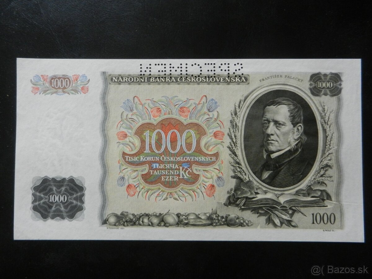 Bankovky 1 rep. a iné - 4