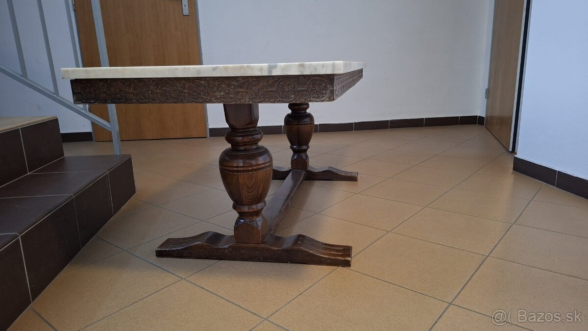 Stolík s kamennou platňou - 4