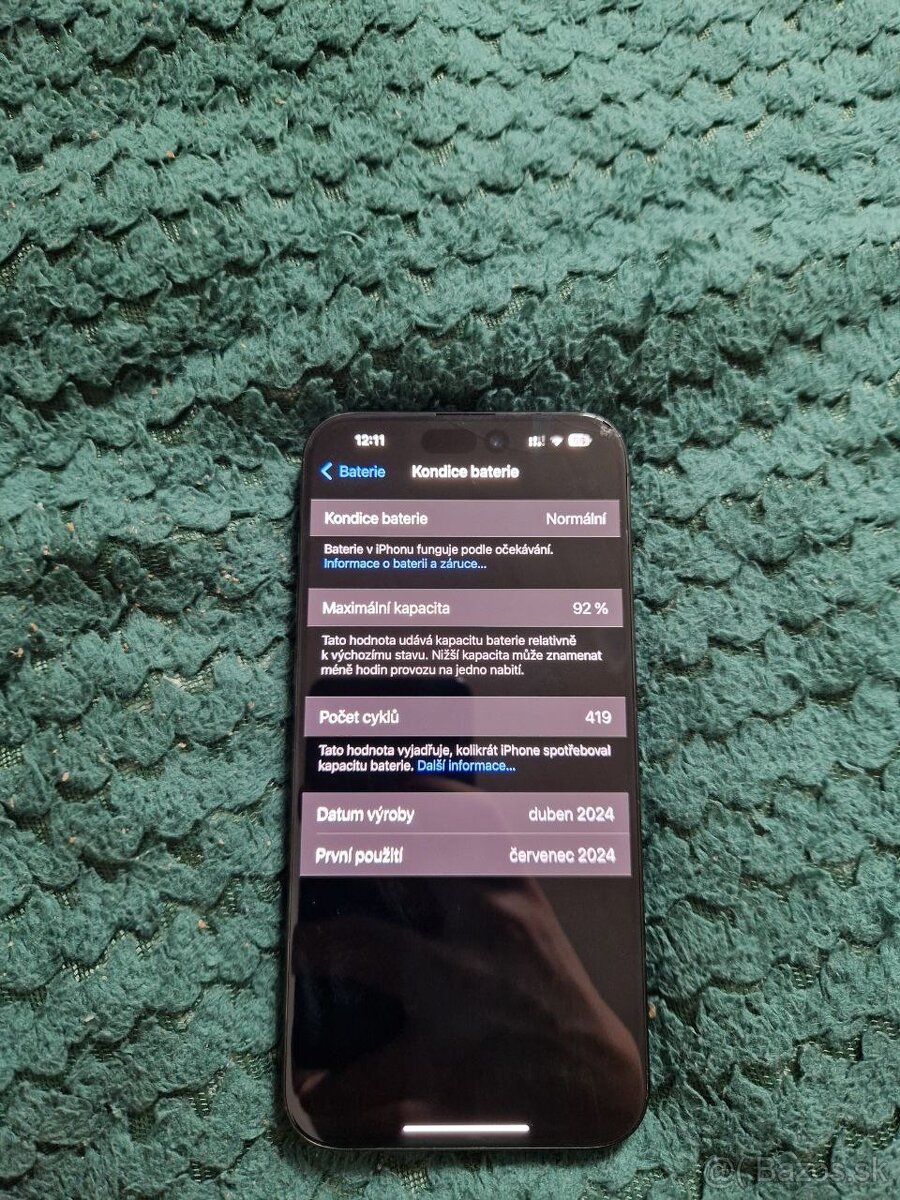 iPhone 15 pro max 256GB black - 4