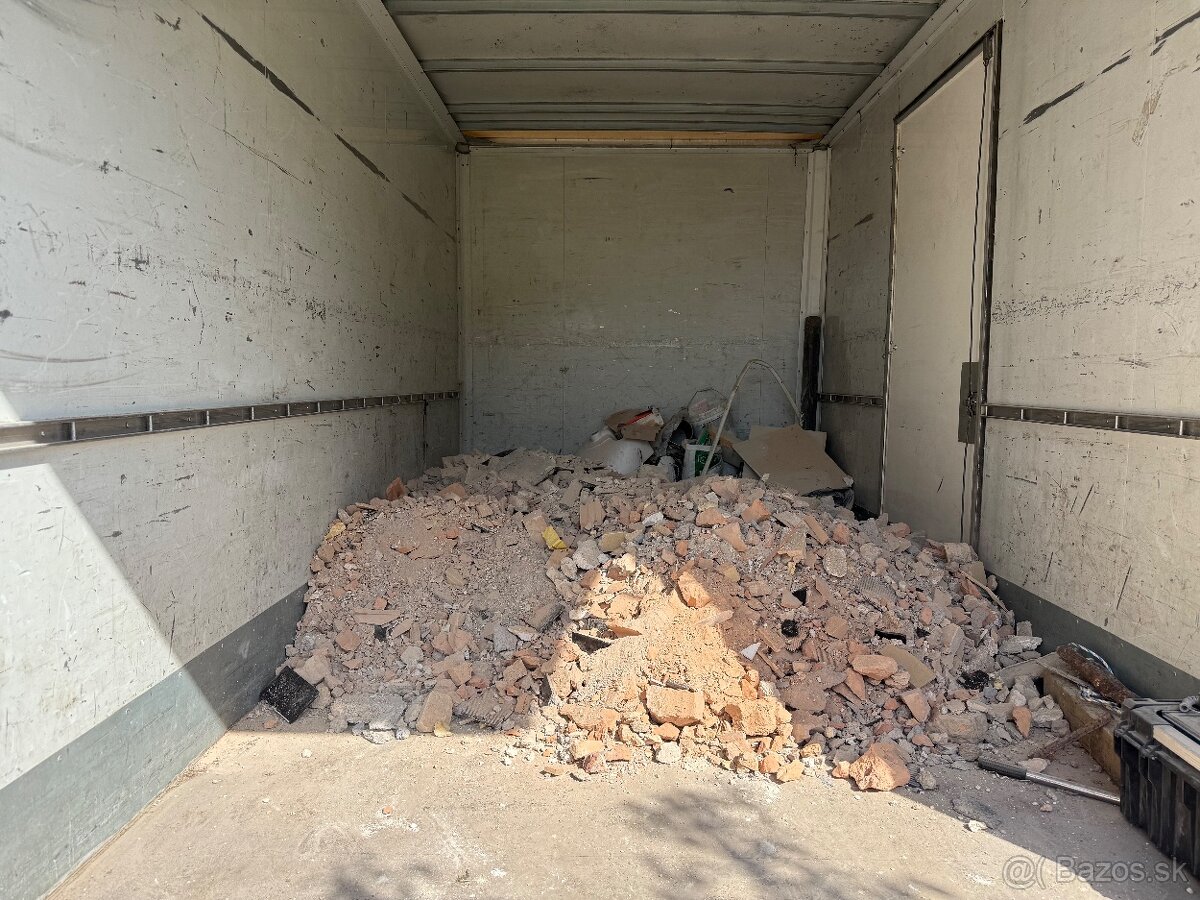 Vypratávanie odvoz šute odpadu-buracie práce-ručné Výkopové - 4