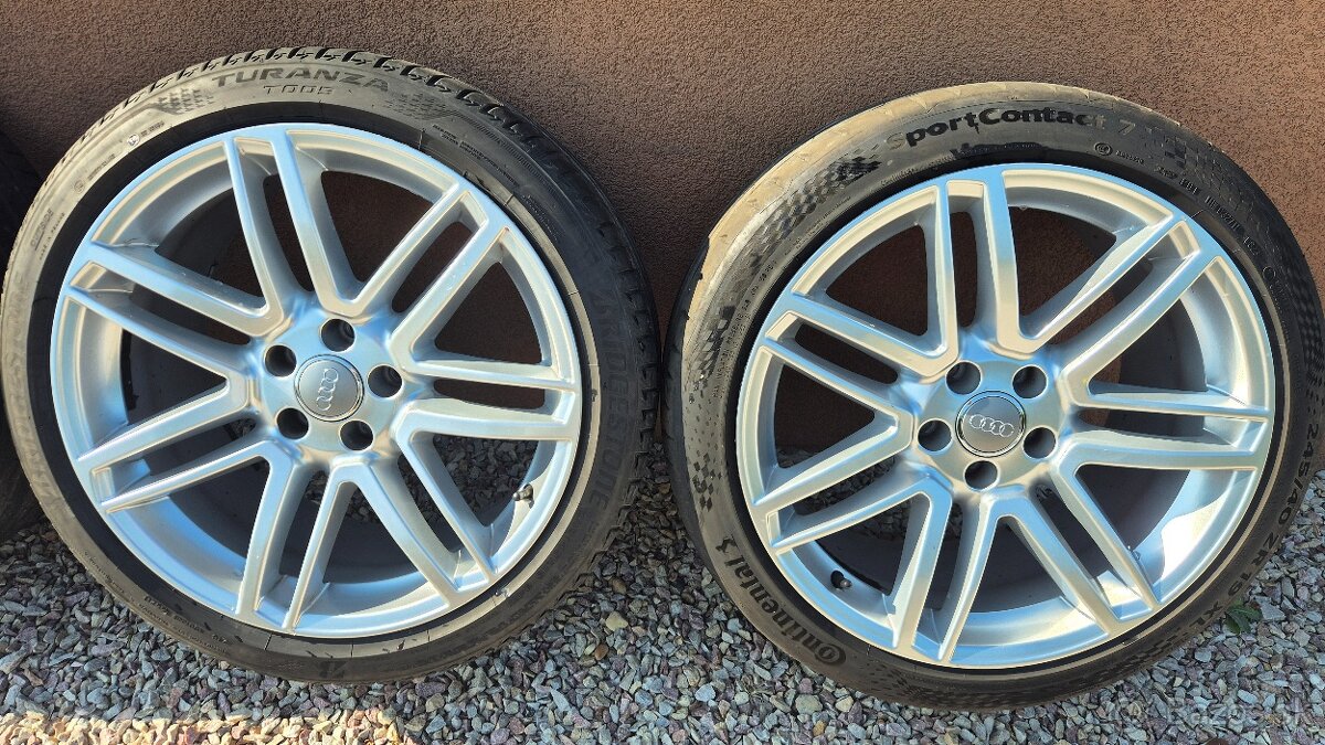 Predam originalne kolesa 5x112 r19 +pneumatiky - 4