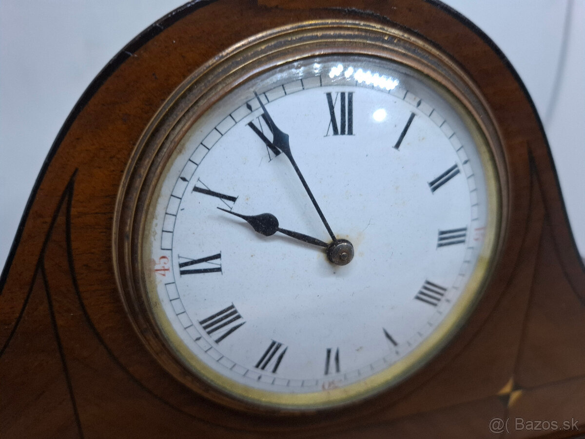 Predám starožitné Francúzke komodové hodiny 85 € - 4