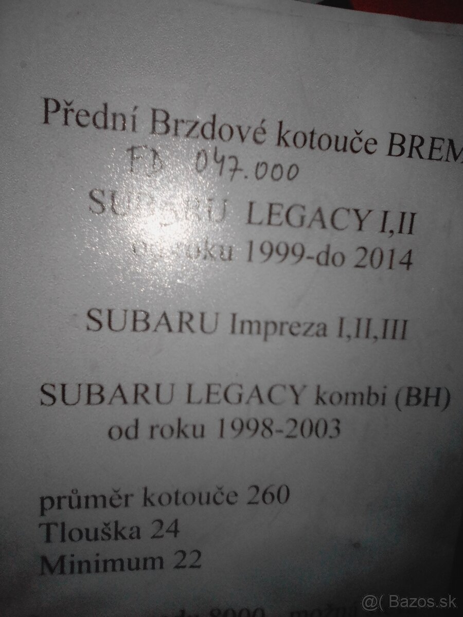 Brzdové kotouče,destičky - 4