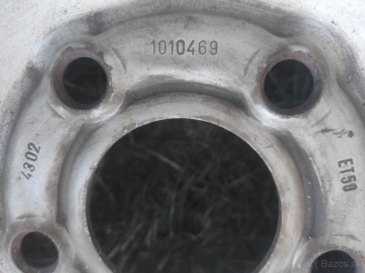 16" Plechové disky 5x118 - 4