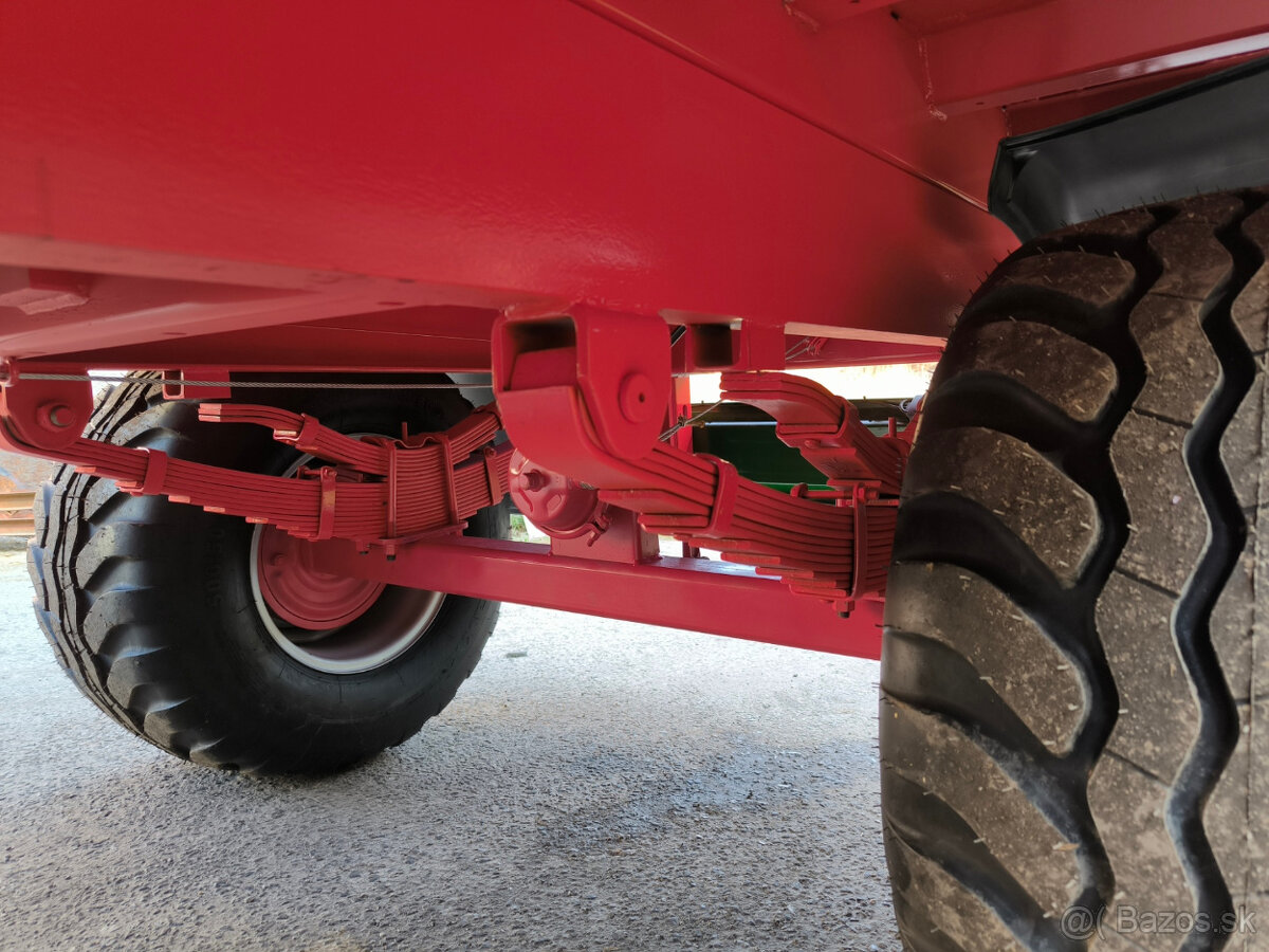 Traktorový príves s TP, vlečka, náves 8t - 4