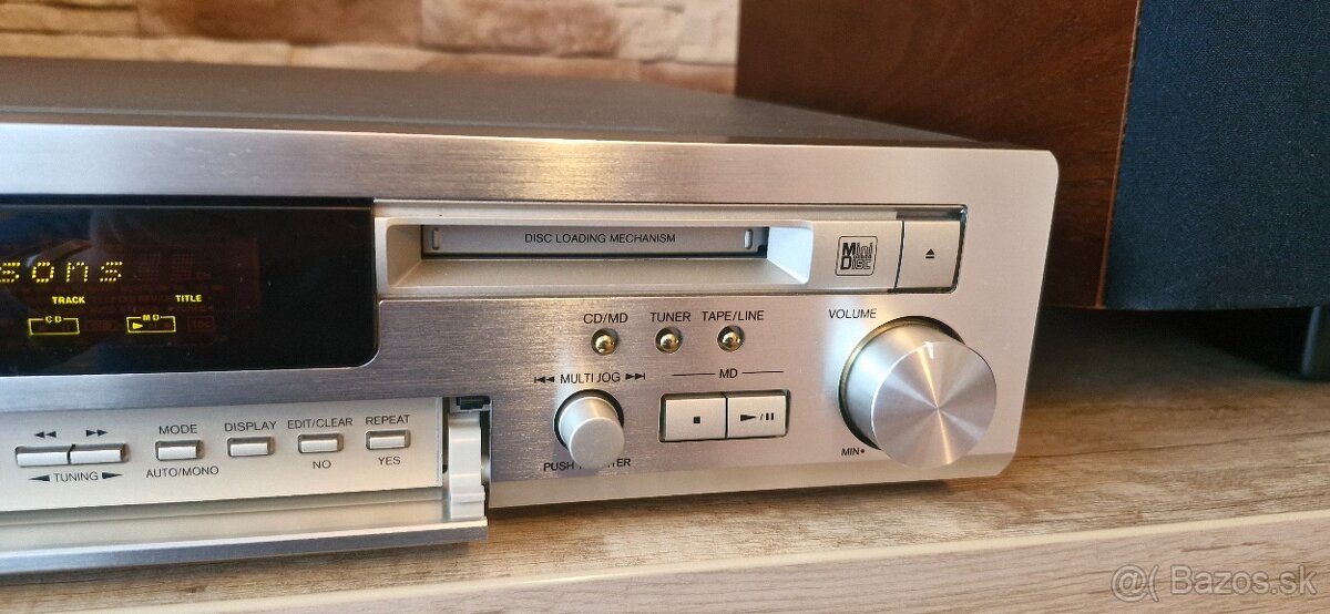 Predám ONKYO FR-435 – CD/MD Receiver + 5ks MD - 4