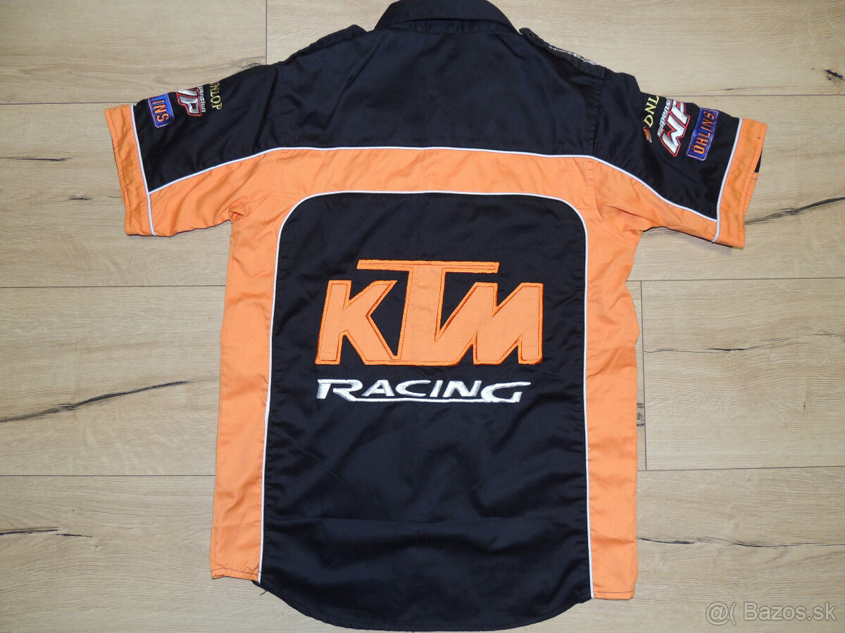 Nohavice Rukka, košela KTM Racing a bunda Frank Thomas - 4