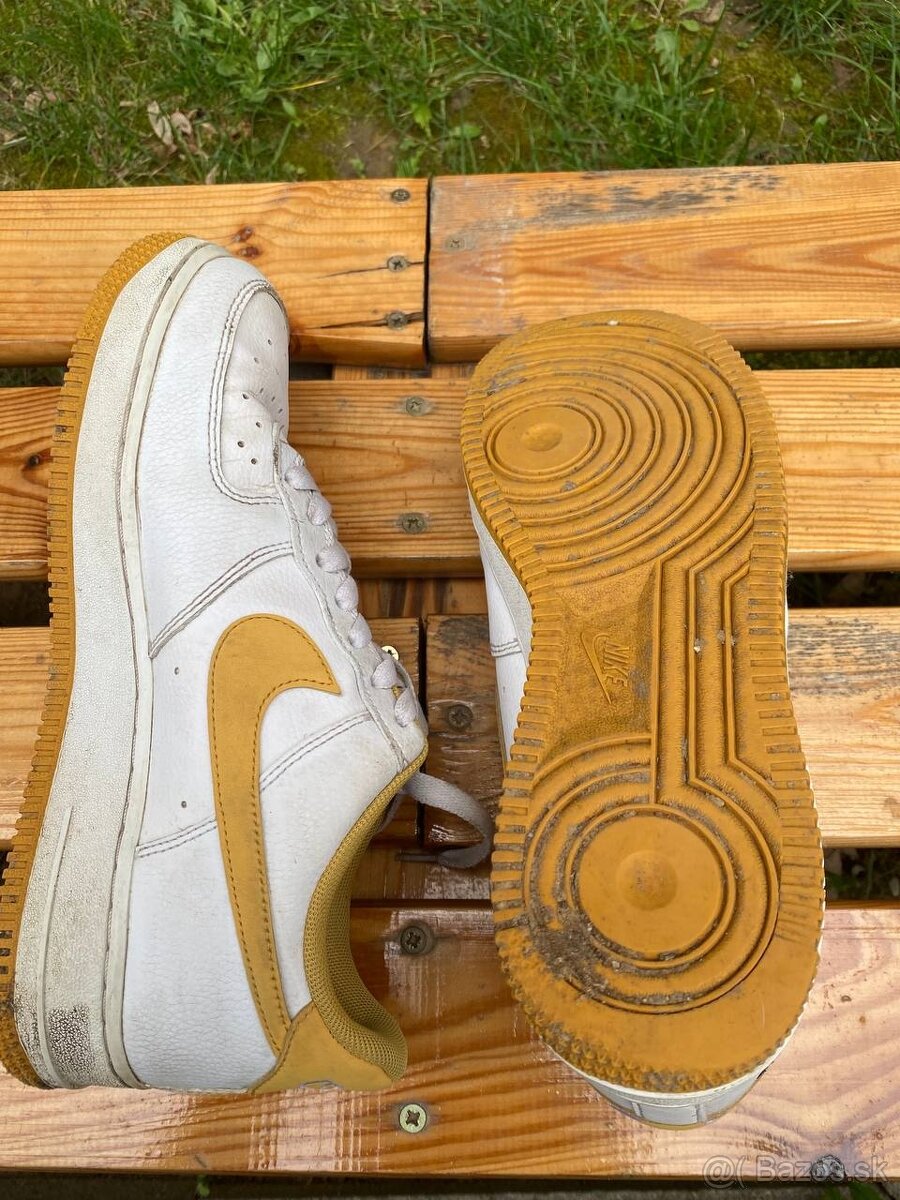 Nike Air Force Tenisky Oranžové 40 - 4