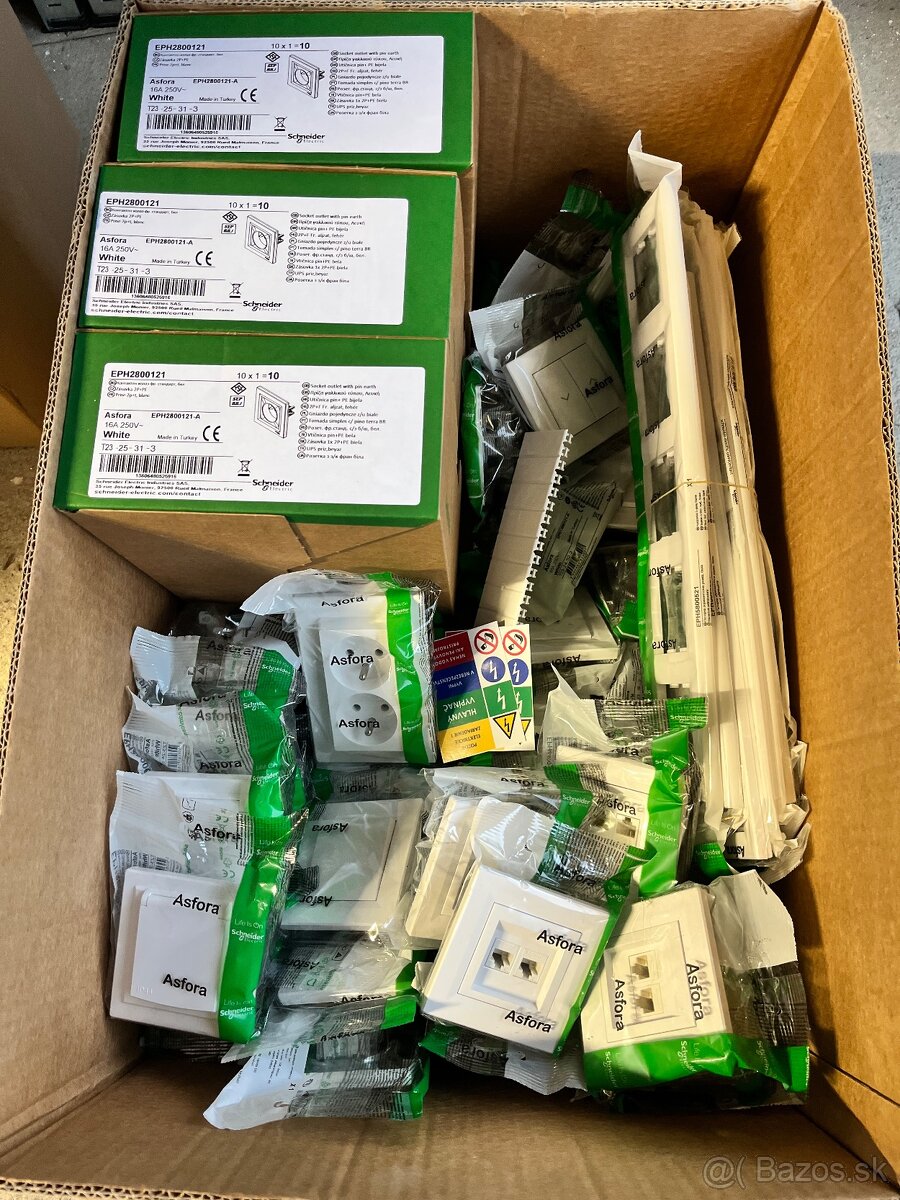 LEGRAND valena life, CYKY káble, asfora, elektro materiál - 4