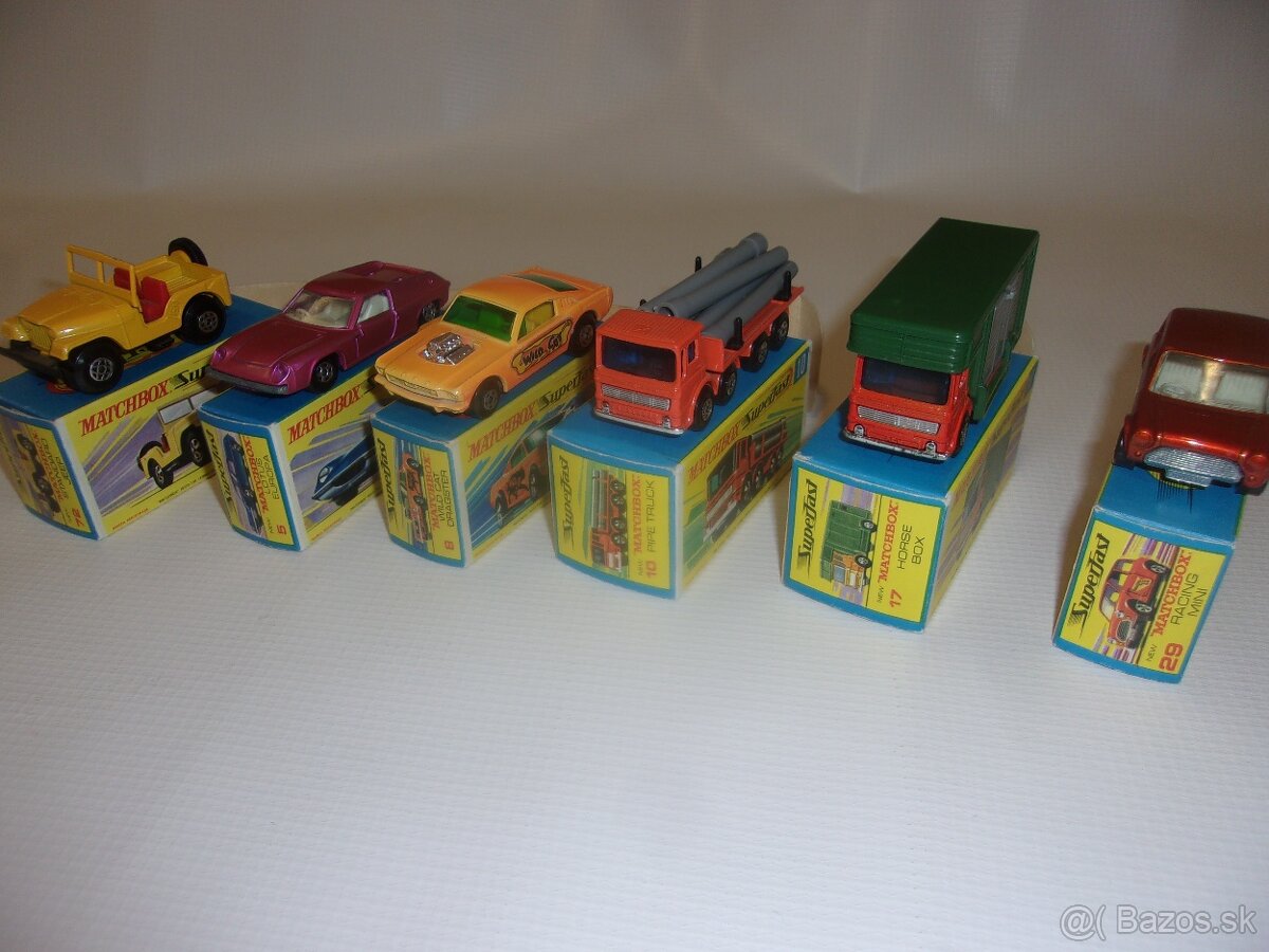 Modely áut Matchbox - 70-te roky - 4