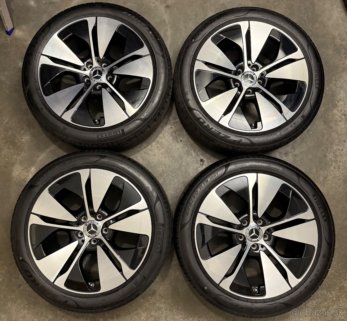 Letná sada 5x112 R19 Mercedes Benz E Class W214 S214 - 4
