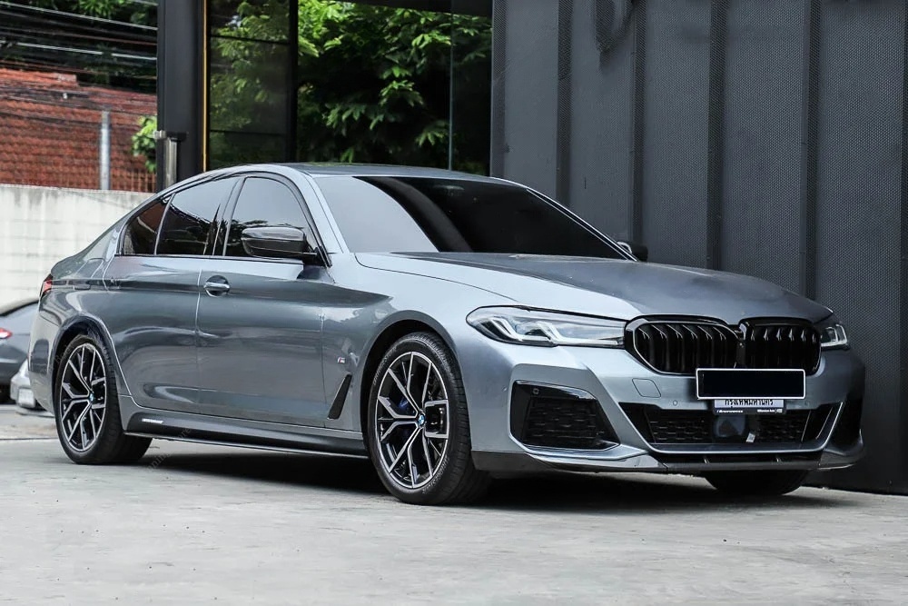 Predný spojler nárazníka BMW rad 5 G30/G31 M-PACKET - 4